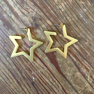 Star shaped earrings